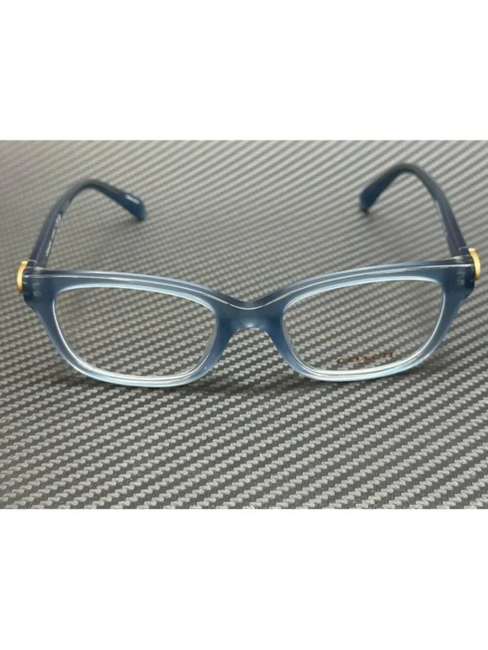 New Coach Women Milky Denim Eyeglasses 51-18-140